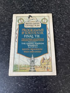 Original 1923 FA Cup Final Programme Bolton Wanderers V West Ham United VGC Rare for sale on Ebay