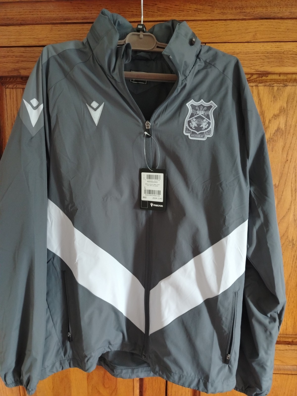 Wrexham AFC shirts and rain jacket, size large. Shirts are worn, jacket unworn. for sale on Ebay