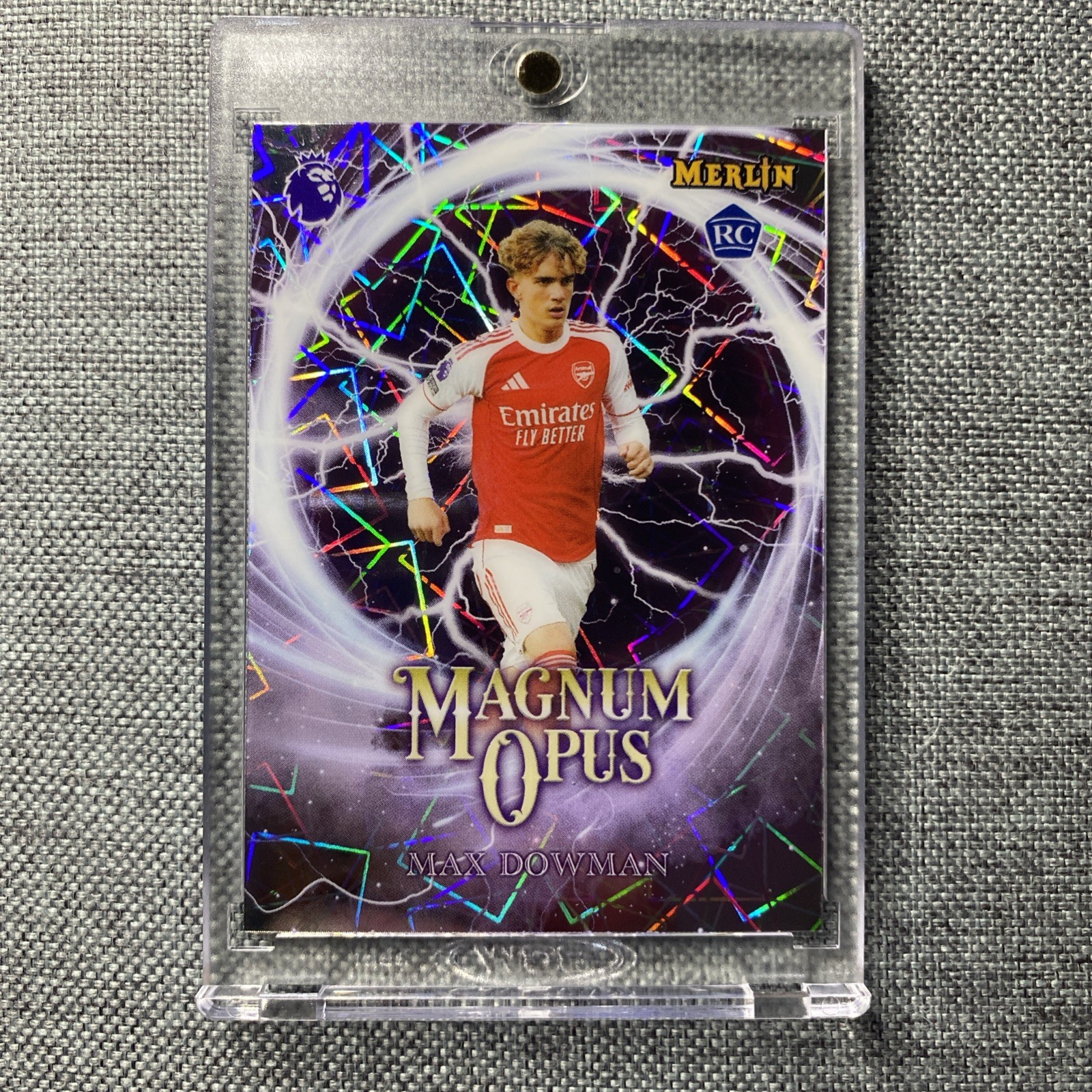 2026 Topps Merlin Max Dowman RC ‘Magnum Opus’ Arsenal - RARE ! for sale on Ebay