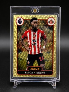 Simon Adingra Superfractor 1/1 Topps Merlin   Sunderland for sale on Ebay
