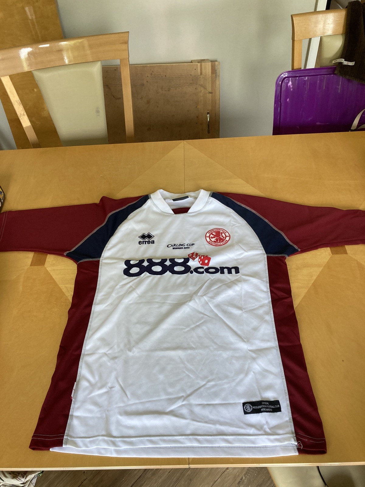 Middlesbrough Football Club Retro Away Shirt 2002/2004 XXL for sale on Ebay