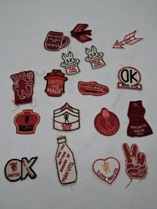 Manchester United Vintage Sew On Patch 1970s Cloth Badges Bundle x 17 for sale on Ebay