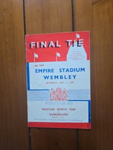 1937 FA Cup Final Sunderland V Preston for sale on Ebay