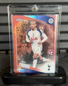 Topps Chrome Ucc Logofractor 2025/26 Xavi Simons 1/1 Spurs Tottenham for sale on Ebay