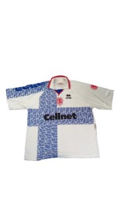 Middlesbrough 1997 Coca Cola Cup Final Shirt Errea Cellnet for sale on Ebay