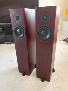 Totem Forest high-end audiophile stereo Speakers with original boxes RRP £3,850 for sale on Ebay