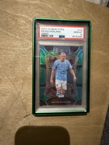 Erling Haaland /5 Green 2023-2024 FIFA Select - Manchester City - Norway PSA 10 for sale on Ebay