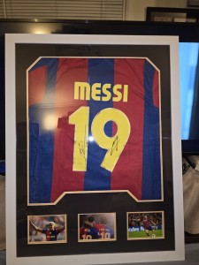 Lionel Messi and Lamine Yamal Dual Signed Shirt Barcelona Icons COA for sale on Ebay