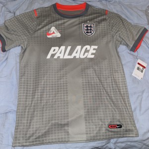 Nike x Palace England Training Shirt Grey Size L - get for the final⚽️ for sale on Ebay