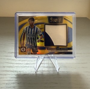 2024-25 Panini Select Premier League Kaoru Mitoma Purple Patch /10 Brighton for sale on Ebay
