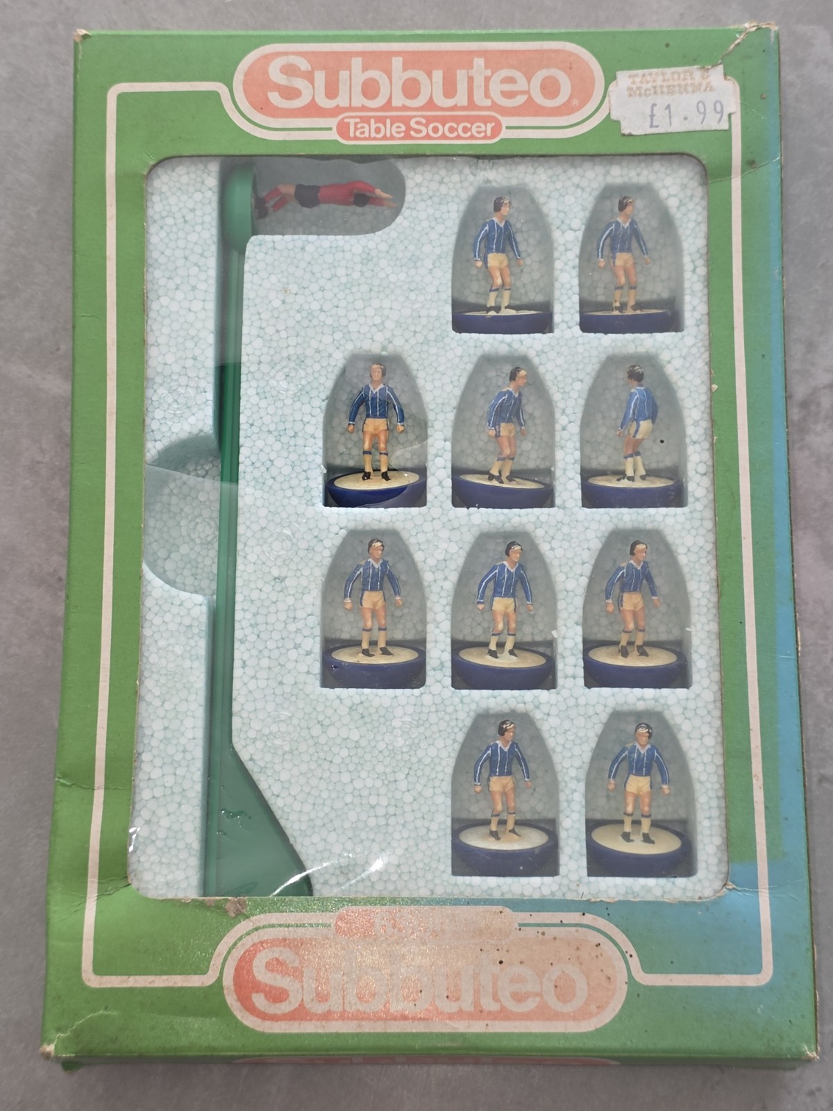 Subbuteo Leicester City Ref 497 LW 63000 Series  for sale on Ebay