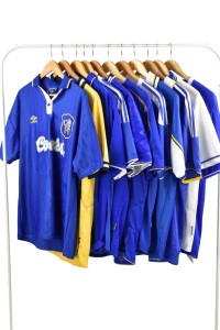 Bundle Of 11 Chelsea FC Football Shirts Sizes XL-M Blue Yellow White Kit for sale on Ebay