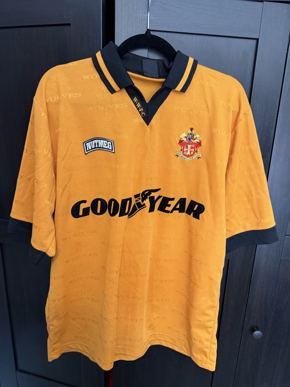 Wolves Wolverhampton Wanderers Football Shirt 1994/1995/1996 Home XL Genuine for sale on Ebay
