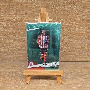 Panini EFL Prestige - Record Hackett - Lincoln City - Xtra Time Green - 02 /5 for sale on Ebay