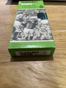 SUBBUTEO HEAVYWEIGHT TEAM CRUZEIRO REF 300 ORIGINAL NUMBERED BOX FOOTBALL 1970s for sale on Ebay