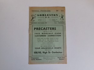 GORLESTON VS. IPSWICH TOWN [A]  1949/1950 EAST ANGLIAN CUP MATCHDAY PROGRAMME. for sale on Ebay