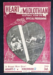 Heart Of Midlothian v Hibernian 1st January 1953 Scottish League Div 1 Programme for sale on Ebay