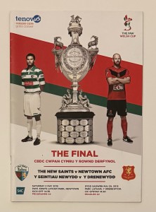The New Saints v Newtown Welsh Cup Final Programme 2015 FAW Cymru Wales for sale on Ebay