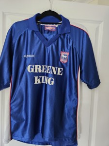 Ipswich Town 1999/2000 Punch Greene King Jersey Home Shirt Size Large for sale on Ebay
