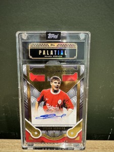 Steven Gerrard Debut Diamonds /10 TOPPS Liverpool Palatial for sale on Ebay