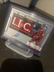 Virgil Van Dijk Liverpool Auto Patch 1/1 Museum Topps for sale on Ebay