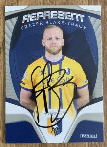 PANINI EFL ETERNITY SIGNED REPRESENT CARD - FRAZER BLAKE-TRACY - MANSFIELD TOWN for sale on Ebay