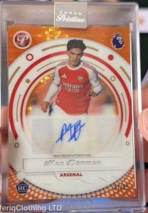 Topps Pristine 2026 Max Dowman Auto /25 Arsenal Fc Pre Order Read Description for sale on Ebay