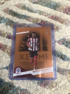 EFL Prestige - Reeco Hackett 8/49 Lincoln City for sale on Ebay