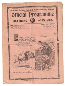 TOTTENHAM HOTSPUR v DERBY COUNTY 1933-4 for sale on Ebay