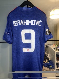 Manchester United FC 2016/2017 Europa League winners Ibrahimovic Football Shirt for sale on Ebay
