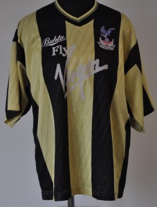 1989-1990 Crystal Palace FA CUP Ian Wright Match worn Shirt  BUKTA No 12 for sale on Ebay