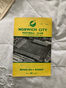 1962 League Cup Final Norwich V Rochdale Very Rare Original Programme for sale on Ebay