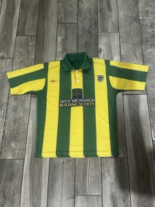 West Bromwich Albion 2001/2002 Away Football Shirt Vintage Baggies Brom | Size M for sale on Ebay