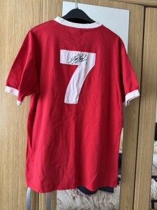 Kevin Keegan Signed Liverpool Retro Shirt for sale on Ebay