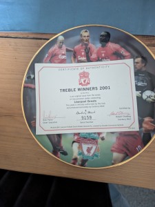 Liverpool Football Club – Set of 3 Official Danbury Mint Collector Plates for sale on Ebay
