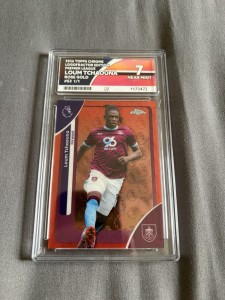 Topps Chrome Premier League Logofractor Loum Tchaouna 1/1 Burnley Ace 7 for sale on Ebay