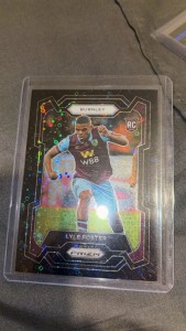 Panini Prizm Premier League Lyle Foster Black Prizm 1/1 (RC) Burnley  for sale on Ebay