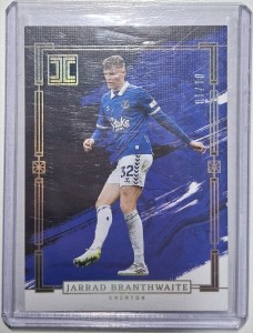Jarrad Branthwaite 1/10 Panini Impeccable 2023-24 Everton for sale on Ebay