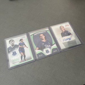 Panini WSL Eternity Everton Numbered Auto Bundle 3 Cards for sale on Ebay