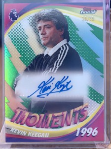 Topps Finest Premier League 2026 Kevin Keegan Newcastle United Auto FM-KK 31/75 for sale on Ebay