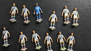LA Glaxy Kit 2015 Subbuteo decal Figures for sale on Ebay