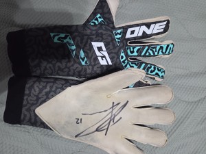 Signed Dillon Phillips Gloves Hull City 2025-2026 Promotion Season for sale on Ebay