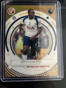 2026 Topps Pristine Premier League Mathys Tel /50 Tottenham for sale on Ebay