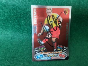 JOHN EUSTACE - WATFORD Signed EFL Attax 11/12 STAR PLAYER Football Trade Card  for sale on Ebay