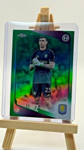 Topps UCC Chrome Sapphire 25/26 - Emiliano Martinez /99 - Aston Villa for sale on Ebay