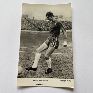Official Circa 1965-67 Peter Osgood Chelsea FC Club Card Photo. for sale on Ebay