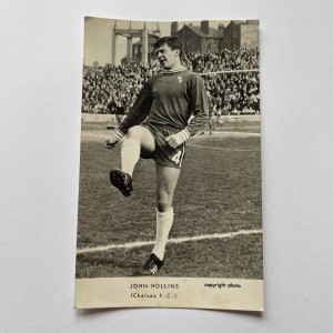 Official Circa 1964 John Hollins Chelsea FC Club Card Photo. for sale on Ebay