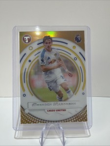 Brenden Aaronson 26/50 Gold Leeds United Topps Pristine for sale on Ebay