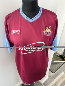 West Ham Reebok Football Shirt Claret Replica  Size M for sale on Ebay