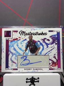 2023-24 panini impeccable Bobby Zamora masterstrokes auto ruby /99 West Ham for sale on Ebay